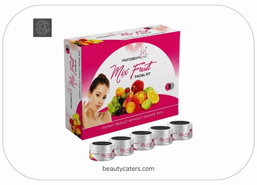 Professional feel mix fruit facial kit for dry skin in India