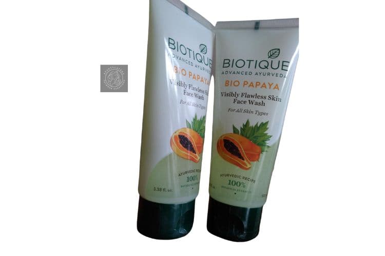 Biotique Papaya Tan Removal Face Wash for tan removal