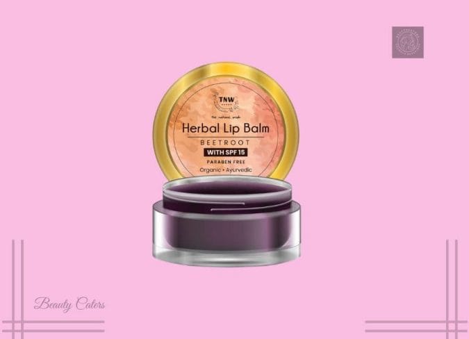 TNW natural sash herbal lip balm review