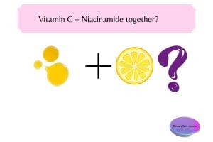 can you use niacinamide and vitamin c together?