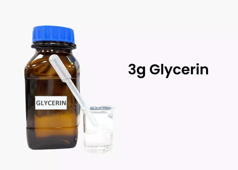 Glycerin is also needed for micellar water