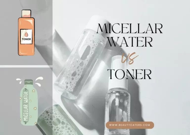 Micellar water vs toner