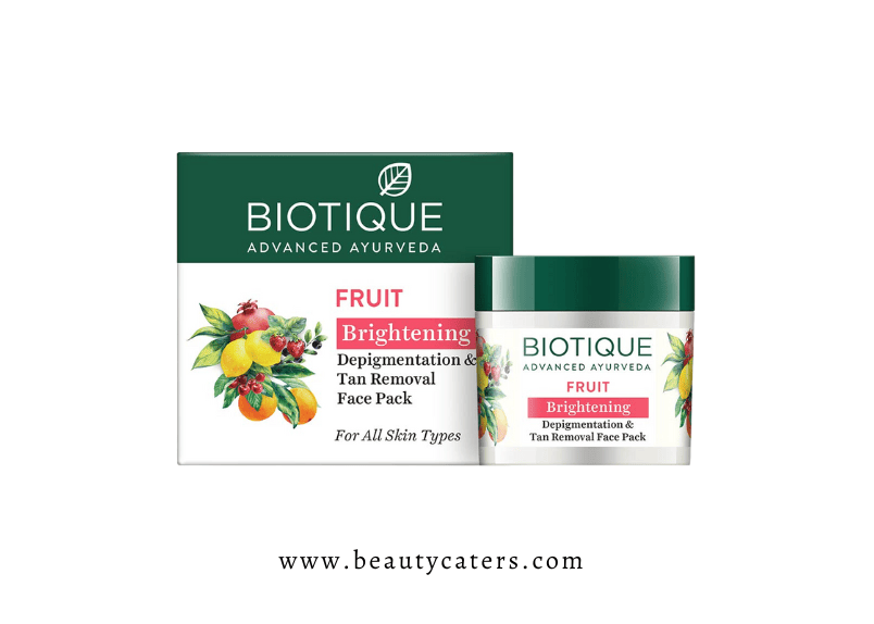 Biotique Bio Fruit Whitening & Depigmentation Face Pack