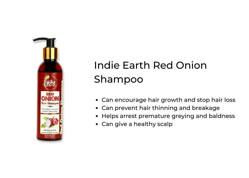 Indie Earth Red Onion Shampoo